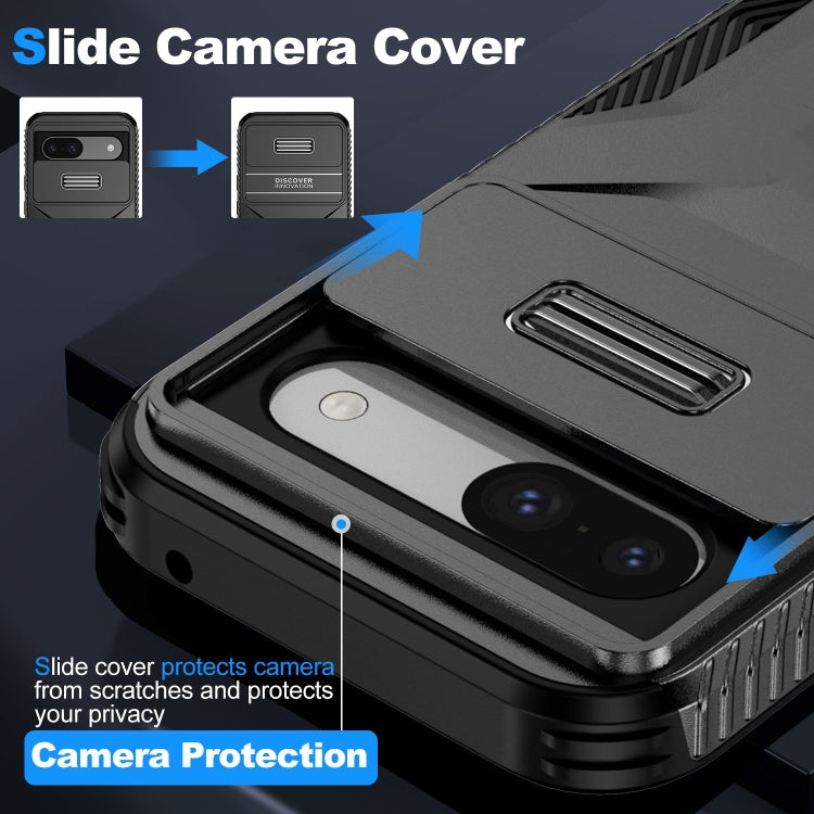 For Google Pixel 8a Sliding Camshield Phone Case