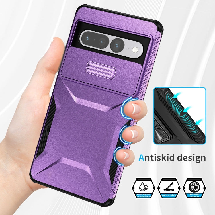 For Google Pixel 7 Pro Sliding Camshield Phone Case