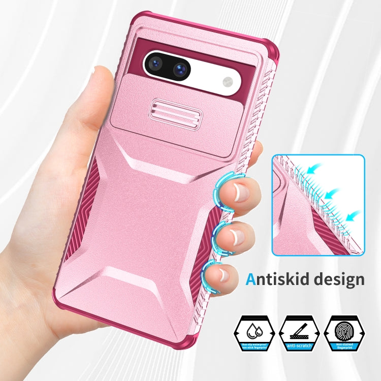 For Google Pixel 7a Sliding Camshield Phone Case