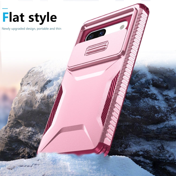 For Google Pixel 7a Sliding Camshield Phone Case