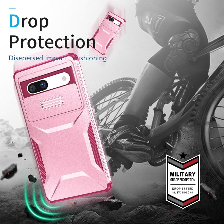 For Google Pixel 7a Sliding Camshield Phone Case