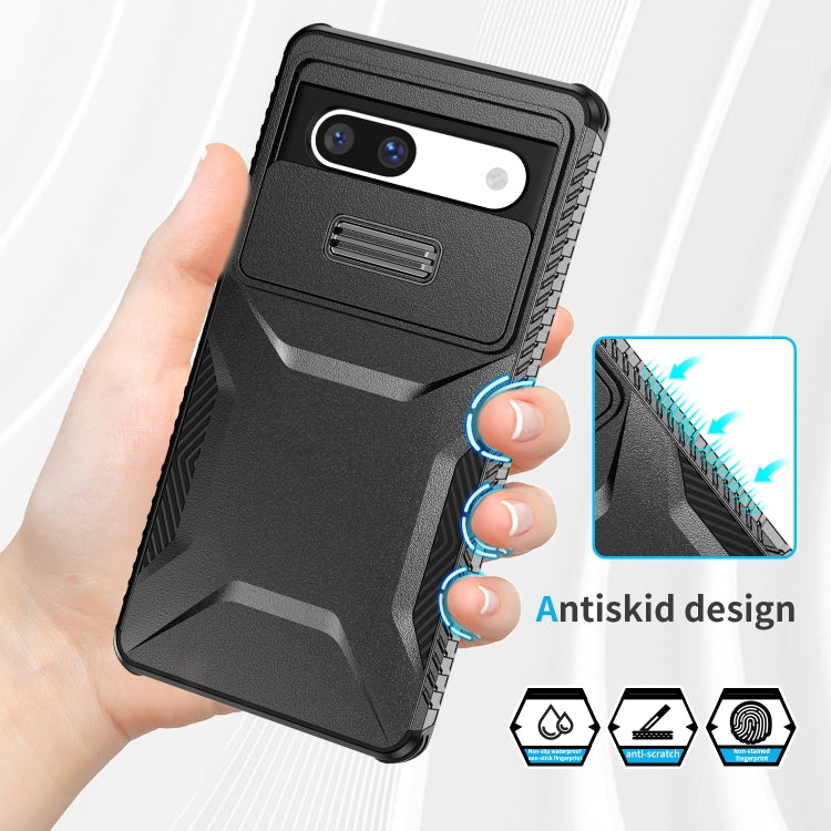 For Google Pixel 7a Sliding Camshield Phone Case