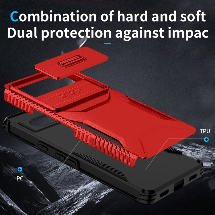 For Google Pixel 7a Sliding Camshield Phone Case