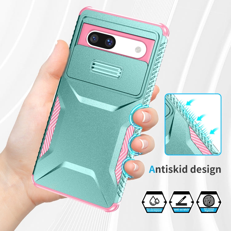 For Google Pixel 7a Sliding Camshield Phone Case