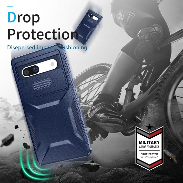 For Google Pixel 7a Sliding Camshield Phone Case