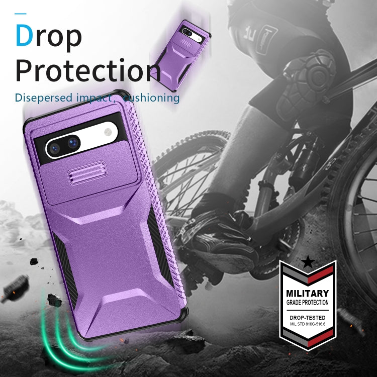 For Google Pixel 7a Sliding Camshield Phone Case
