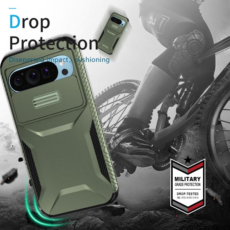 For Google Pixel 10 Pro / 10 / 9 Pro Sliding Camshield Phone Case