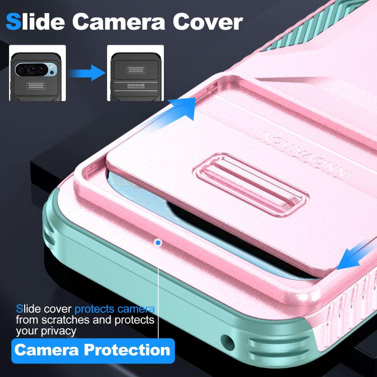 For Google Pixel 10 Pro / 10 / 9 Pro Sliding Camshield Phone Case