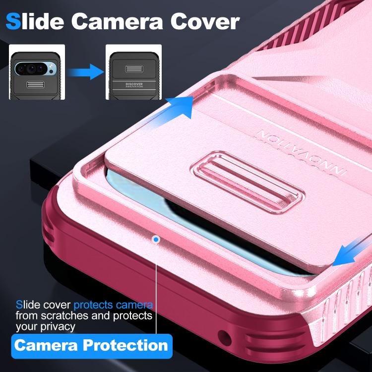 For Google Pixel 10 Pro / 10 / 9 Pro Sliding Camshield Phone Case