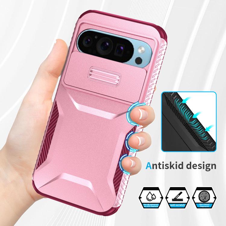 For Google Pixel 10 Pro / 10 / 9 Pro Sliding Camshield Phone Case