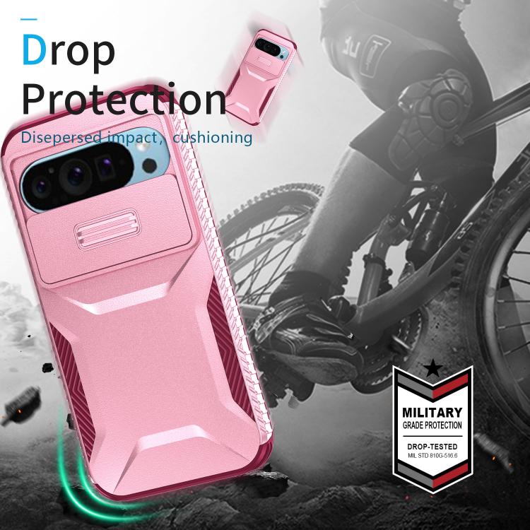 For Google Pixel 10 Pro / 10 / 9 Pro Sliding Camshield Phone Case