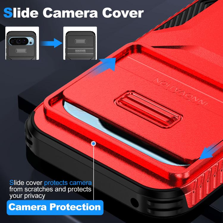 For Google Pixel 10 Pro / 10 / 9 Pro Sliding Camshield Phone Case