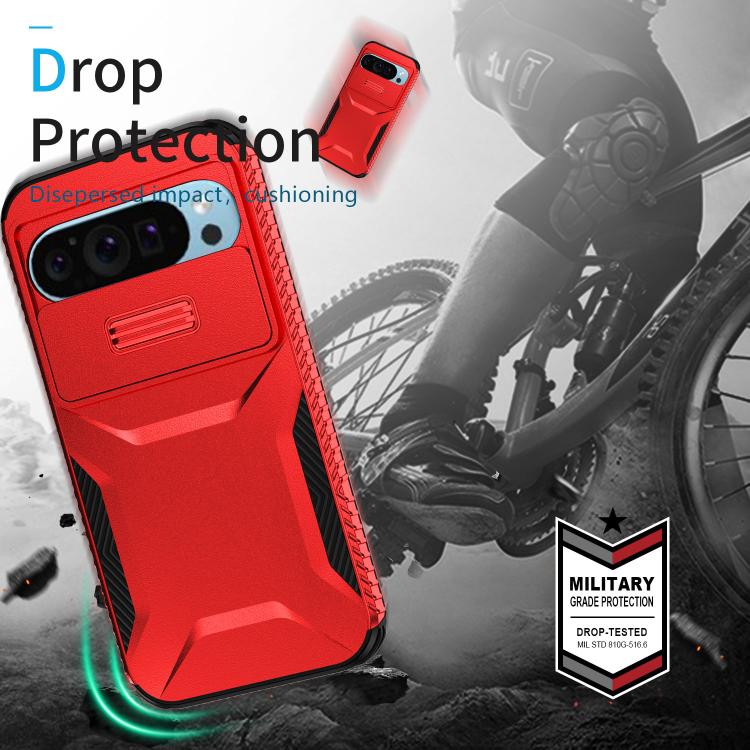 For Google Pixel 10 Pro / 10 / 9 Pro Sliding Camshield Phone Case