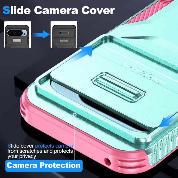 For Google Pixel 10 Pro / 10 / 9 Pro Sliding Camshield Phone Case