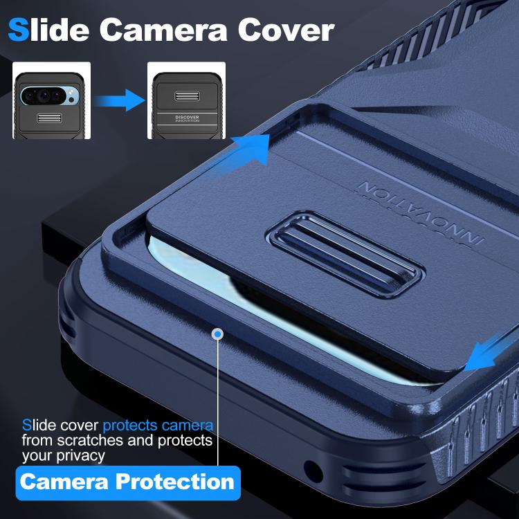 For Google Pixel 10 Pro / 10 / 9 Pro Sliding Camshield Phone Case