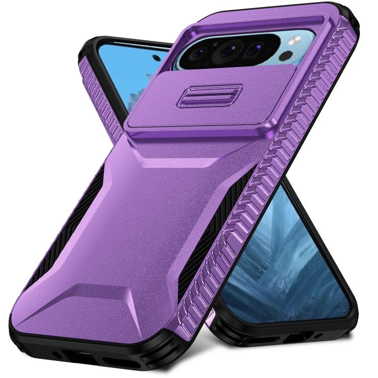 For Google Pixel 10 Pro / 10 / 9 Pro Sliding Camshield Phone Case