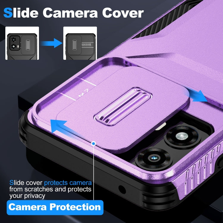 For Motorola Moto G 5G 2024 Sliding Camshield Phone Case