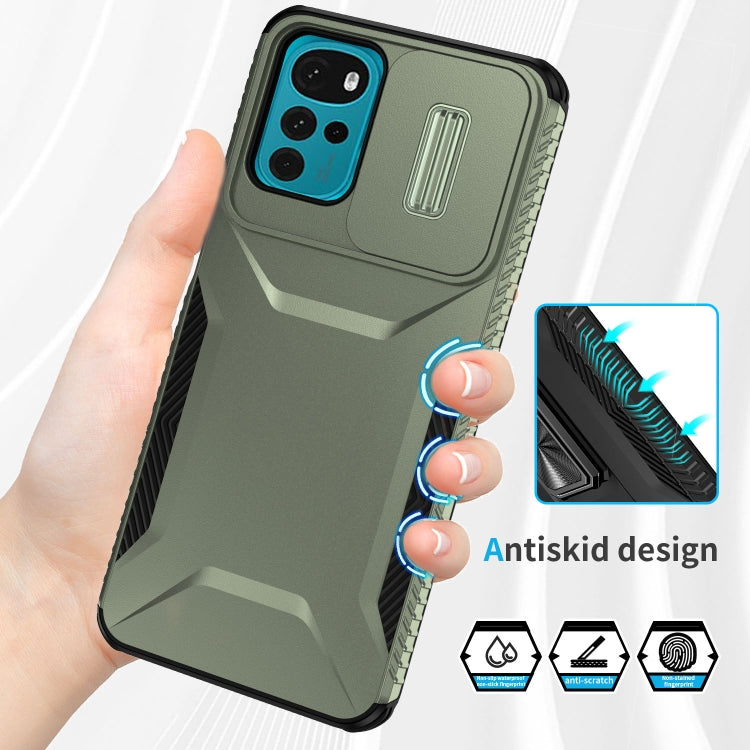 For Motorola Moto G22 2024 Sliding Camshield Phone Case