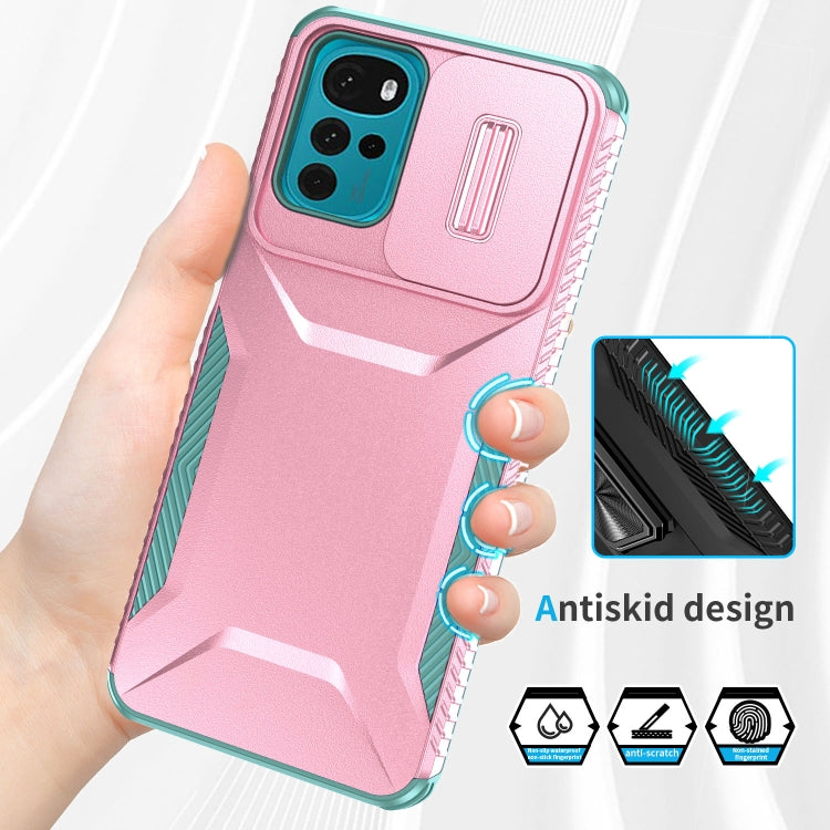 For Motorola Moto G22 2024 Sliding Camshield Phone Case