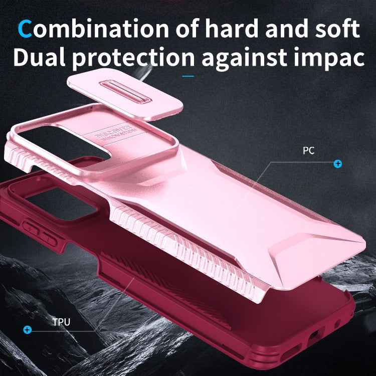For Motorola Moto G22 2024 Sliding Camshield Phone Case