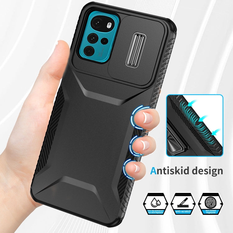 For Motorola Moto G22 2024 Sliding Camshield Phone Case