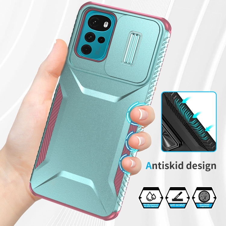 For Motorola Moto G22 2024 Sliding Camshield Phone Case