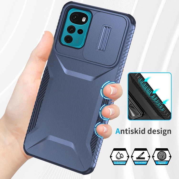 For Motorola Moto G22 2024 Sliding Camshield Phone Case