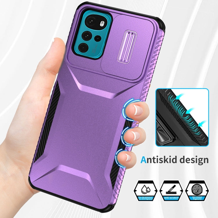For Motorola Moto G22 2024 Sliding Camshield Phone Case