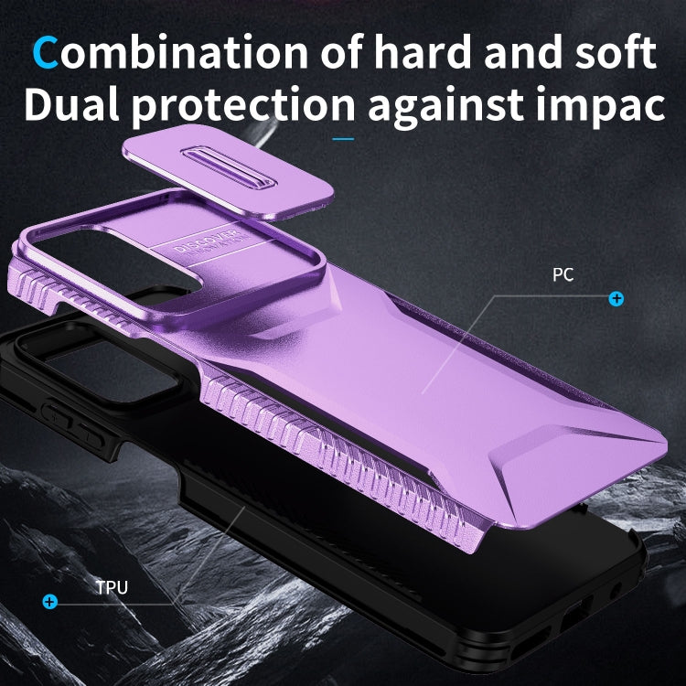For Motorola Moto G22 2024 Sliding Camshield Phone Case