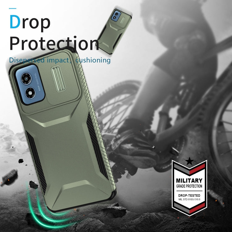 For Motorola Moto G Play 4G 2024 Sliding Camshield Phone Case
