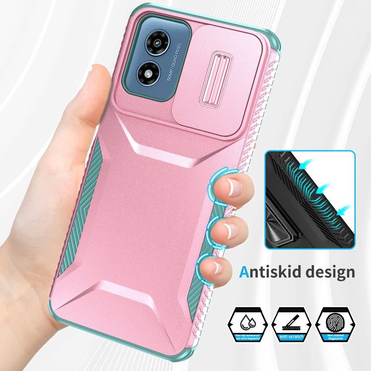 For Motorola Moto G Play 4G 2024 Sliding Camshield Phone Case