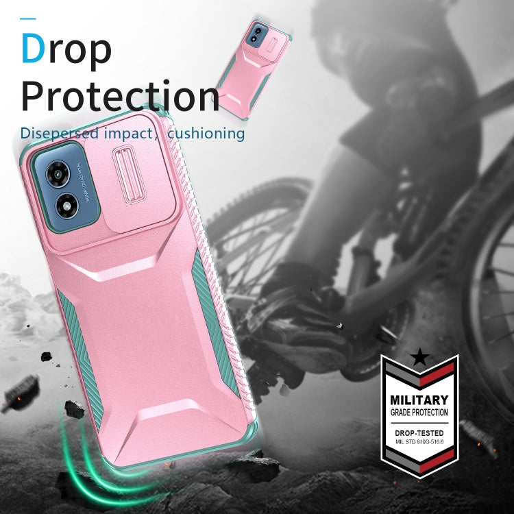For Motorola Moto G Play 4G 2024 Sliding Camshield Phone Case