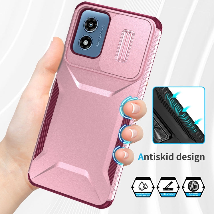 For Motorola Moto G Play 4G 2024 Sliding Camshield Phone Case