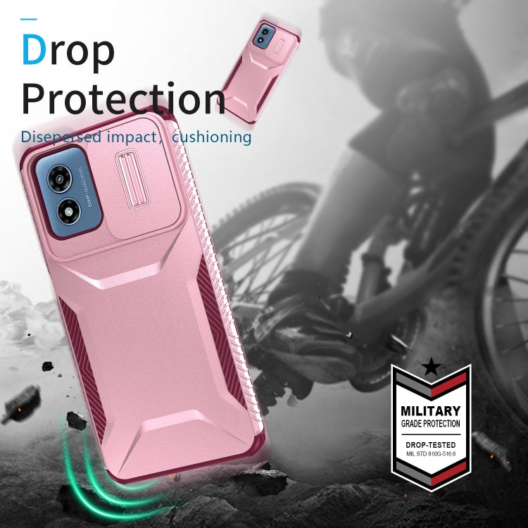 For Motorola Moto G Play 4G 2024 Sliding Camshield Phone Case