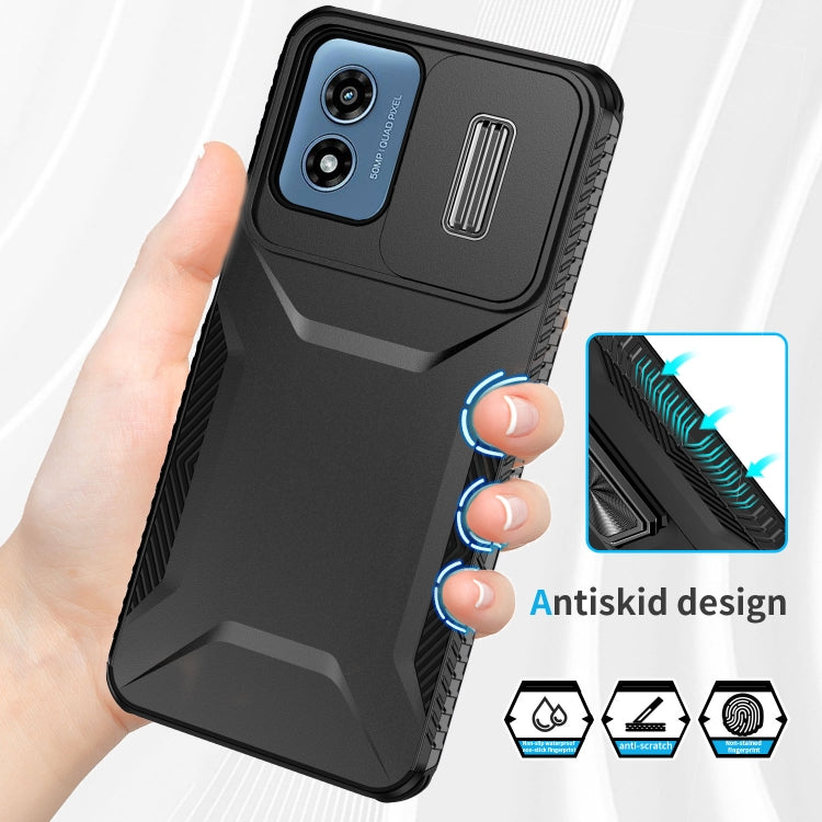 For Motorola Moto G Play 4G 2024 Sliding Camshield Phone Case