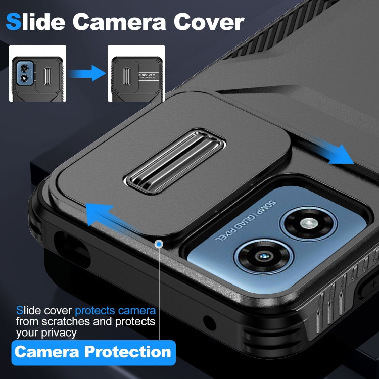For Motorola Moto G Play 4G 2024 Sliding Camshield Phone Case