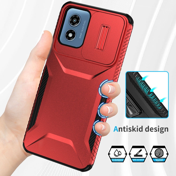 For Motorola Moto G Play 4G 2024 Sliding Camshield Phone Case