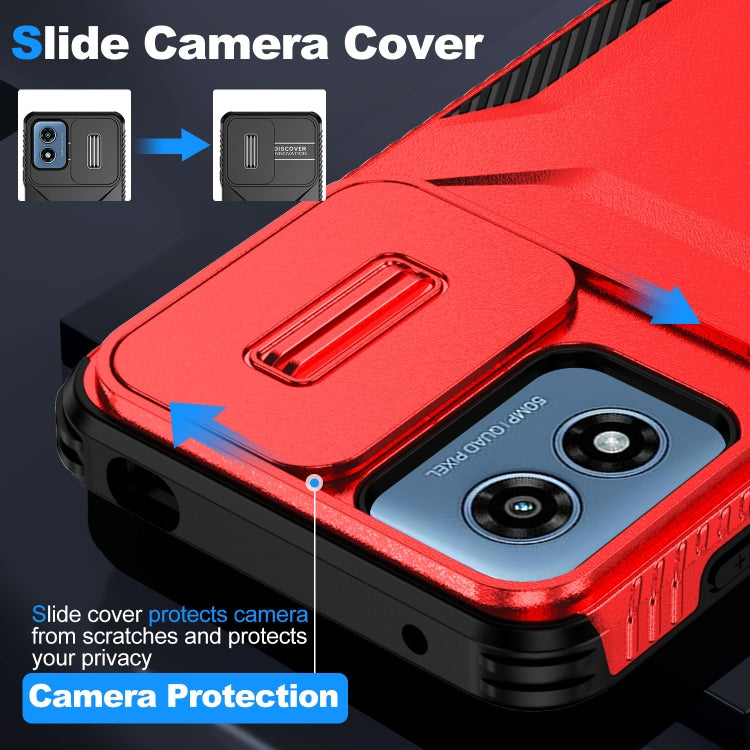 For Motorola Moto G Play 4G 2024 Sliding Camshield Phone Case