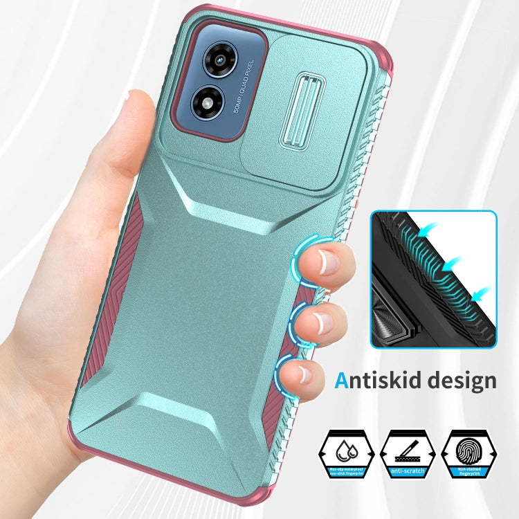 For Motorola Moto G Play 4G 2024 Sliding Camshield Phone Case