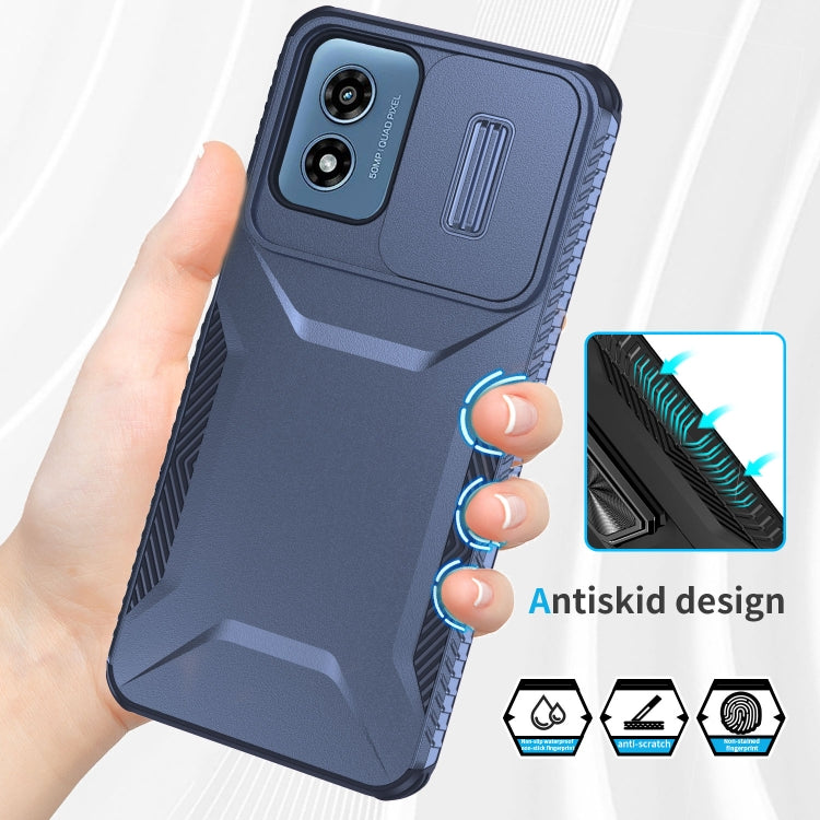 For Motorola Moto G Play 4G 2024 Sliding Camshield Phone Case