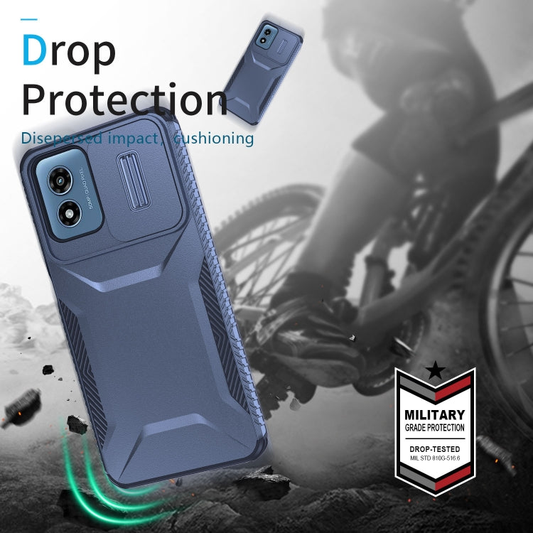 For Motorola Moto G Play 4G 2024 Sliding Camshield Phone Case
