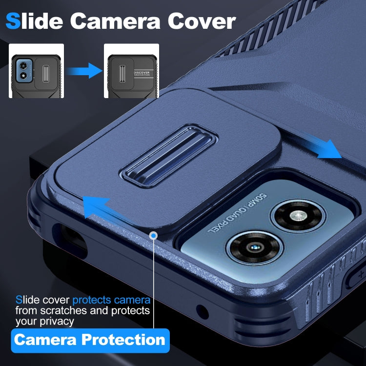For Motorola Moto G Play 4G 2024 Sliding Camshield Phone Case