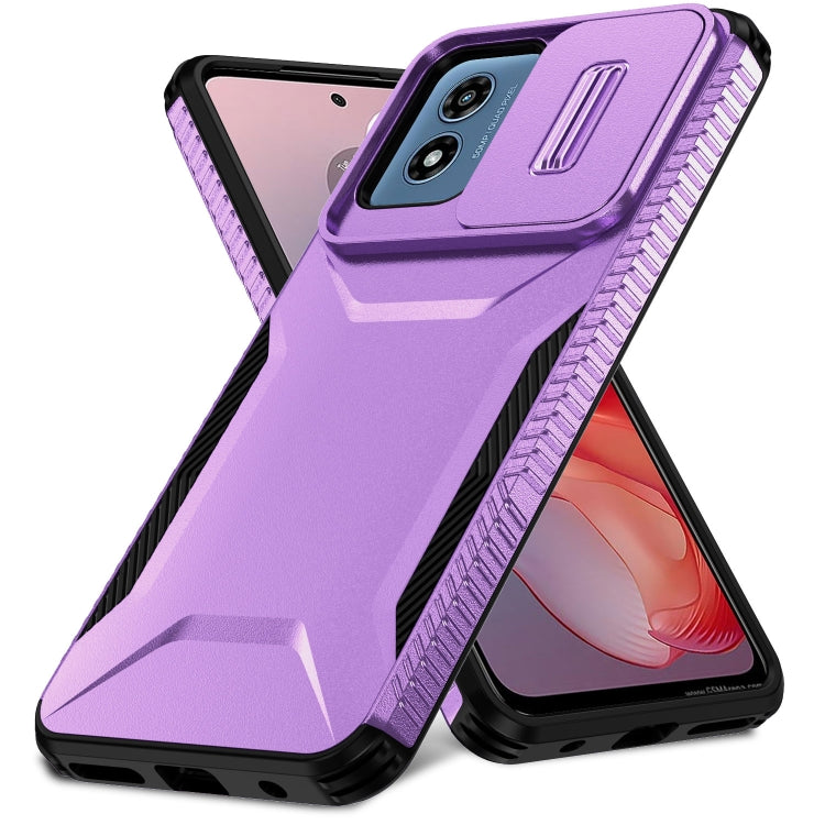 For Motorola Moto G Play 4G 2024 Sliding Camshield Phone Case