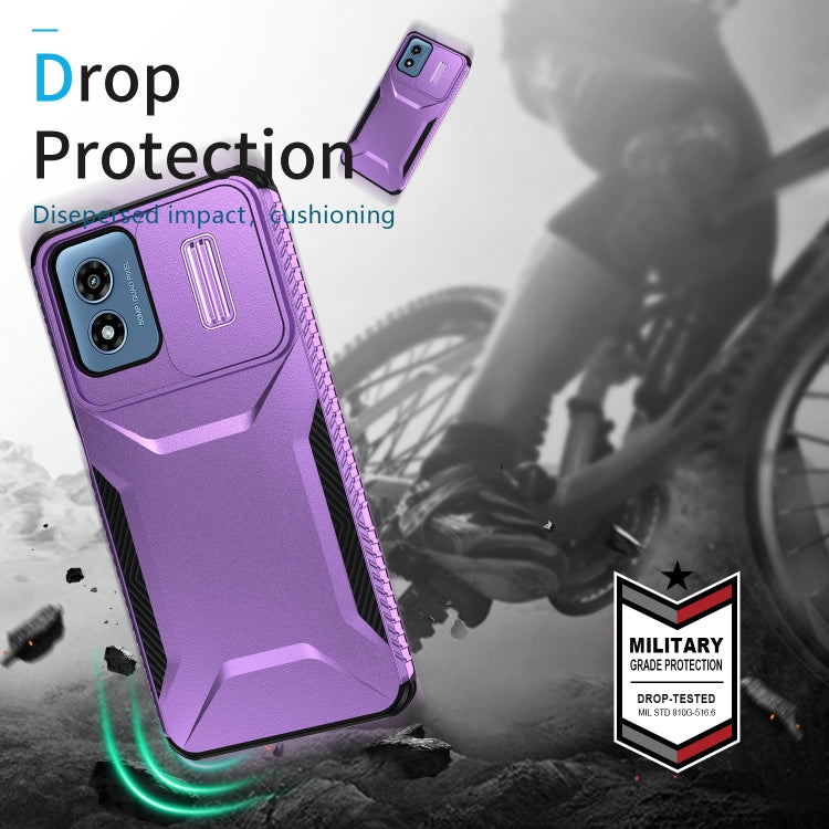 For Motorola Moto G Play 4G 2024 Sliding Camshield Phone Case