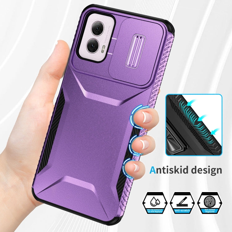 For Motorola Moto G Power 5G 2024 Sliding Camshield Phone Case