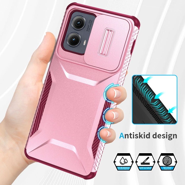 For Motorola Edge 5G 2024 Sliding Camshield Phone Case