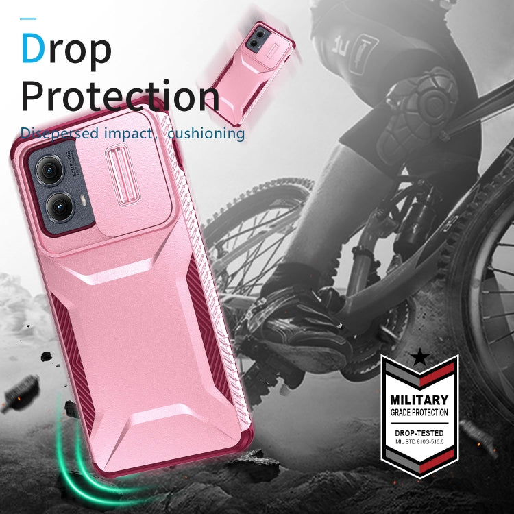 For Motorola Edge 5G 2024 Sliding Camshield Phone Case