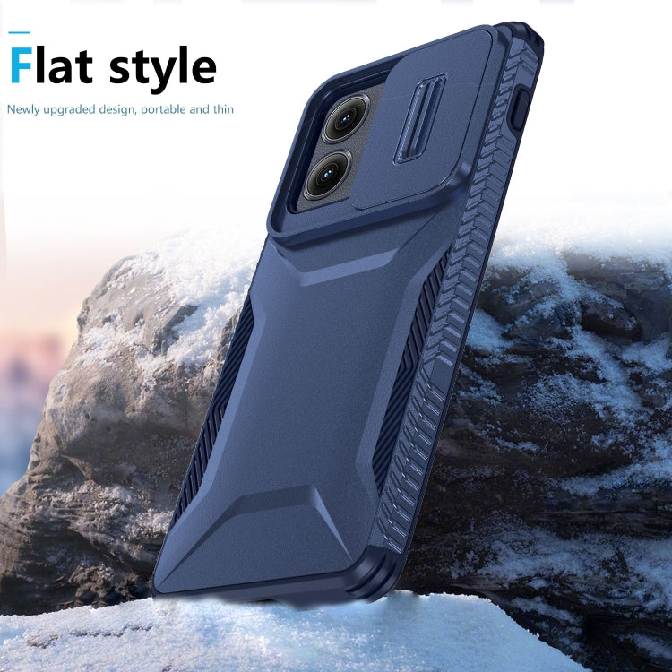 For Motorola Edge 5G 2024 Sliding Camshield Phone Case