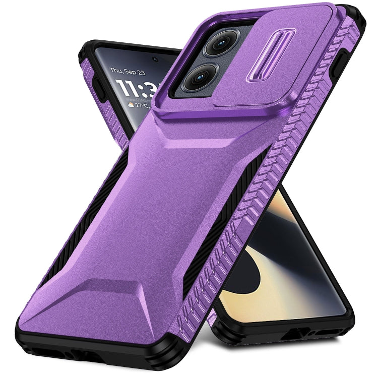 For Motorola Edge 5G 2024 Sliding Camshield Phone Case