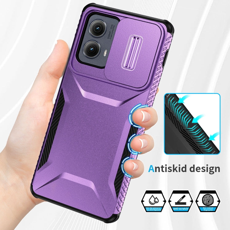 For Motorola Edge 5G 2024 Sliding Camshield Phone Case